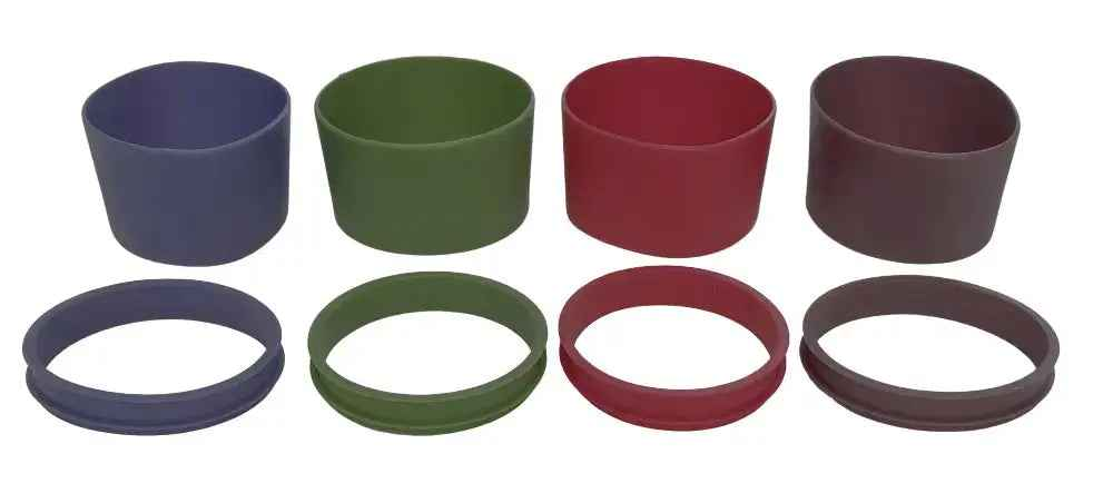 SipLux™ Tumbler Silicone Bands MultiColor Package of Four