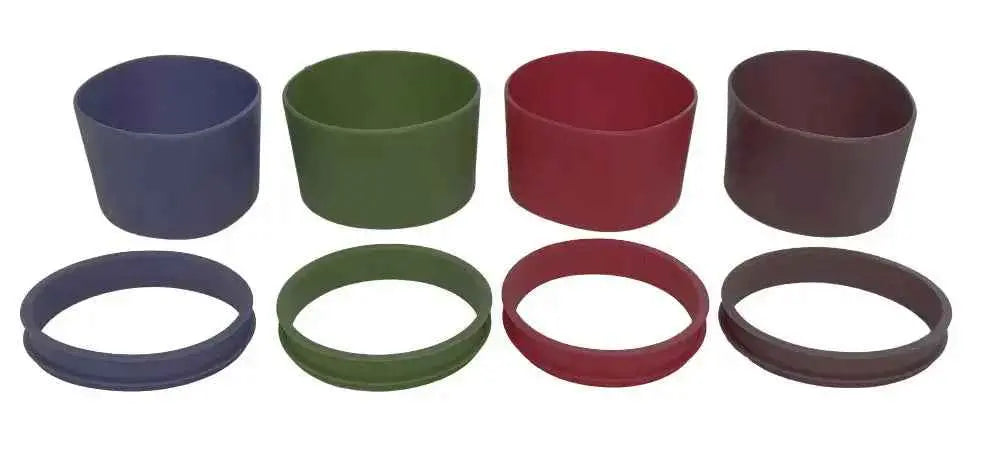 SipLux™ Tumbler Silicone Bands MultiColor Package of Four