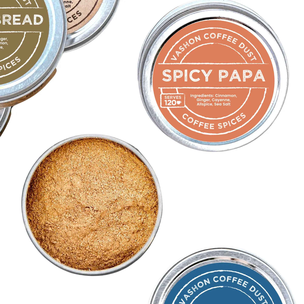 Spicy Papa Coffee Dust from Vashon Island
