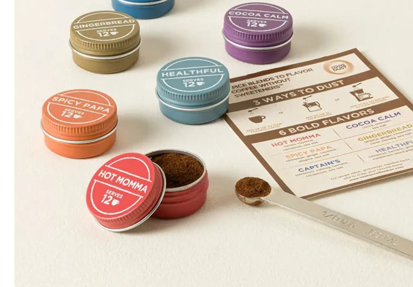 Measuring Spoon from Vashon Island for Coffee Dusting Vashon Island Coffee Dust